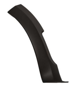 Aile avant droit partie avant noir granuleux pour DACIA SANDERO STEPWAY de 2013 à 2016, Neuve