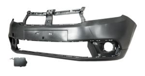 Pare-chocs avant noir lisse a peindre pour DACIA LOGAN depuis 2017, Neuf