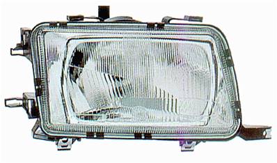 Phare optique h4 droit manuel et electrique pour AUDI 80 de 1991 à 1994, Neuf