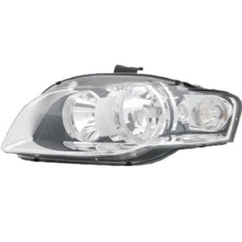 Phare optique h7+h7 gauche avec indicateur direction incolore modèle 10/06>10/07 pour AUDI A4 de 2004 à 2007, Neuf
