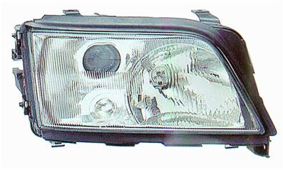 Phare optique h1+h1+h3 droit avec trou antibrouillard pour AUDI A6 de 1994 à 1997, Neuf
