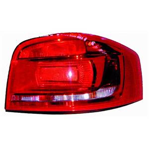 Feu arrière droit rouge modèle 7/08>4/10 3 porte pour AUDI A3 RY de 2008 à 2012, Neuf