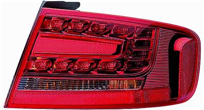 Feu arrière extérieur à led droit modèle berline - s4 pour AUDI A4 de 2007 à 2011, Neuf