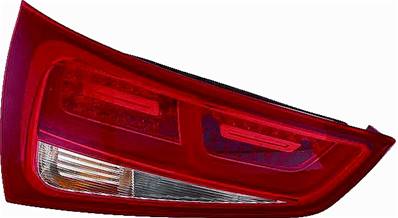 Feu arrière rouge et blanc à led gauche pour AUDI A1 de 2010 à 2014, Neuf
