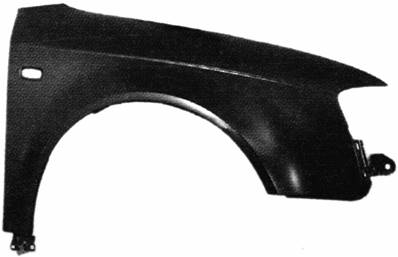 Aile avant droite avec trou pour AUDI A4 de 2004 à 2007, Neuve