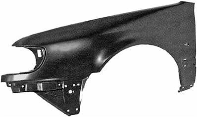 Aile avant gauche pour AUDI A6 de 1994 à 1997, Neuve
