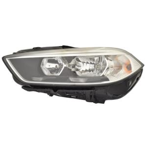Phare optique gauche h7-h7-py21w avec lumière diurne à led avec moteur pour BMW SERIE 1 F40 depuis 2019, Neuf
