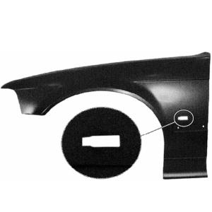 Aile avant gauche avec trou modèle 9/96>6/98 pour BMW SERIE 3 E36 COUPE de 1990 à 1998, Neuve
