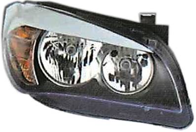 Phare optique h7+h7 droit avec corps noir pour BMW X1 E84 de 2009 à 2012, Neuf
