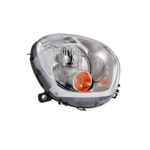 Phare optique h4 avec indicateur direction orange droit pour MINI COUNTRYMAN de 2010 à 2017, Neuf
