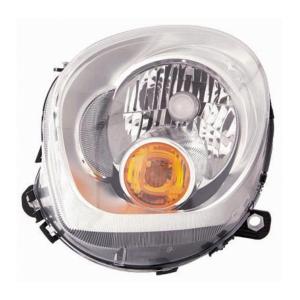 Phare optique h4 avec indicateur direction orange gauche pour MINI COUNTRYMAN de 2010 à 2017, Neuf