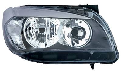 Phare optique h7+h7 droit avec corps noir pour BMW X1 E84 de 2012 à 2015, Neuf
