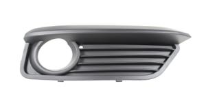 Grille droite pare-chocs avant noire avec siege antibrouillard pour BMW SERIE 1 F20/F21 depuis 2015, Neuve