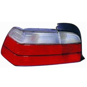 Feu arrière gauche rouge et blanc pour BMW SERIE 3 E36 COUPE de 1990 à 1998, Neuf