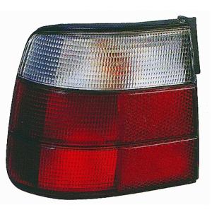 Feu arrière gauche extérieur rouge et blanc modèle berline pour BMW SERIE 5 E34 de 1988 à 1995, Neuf
