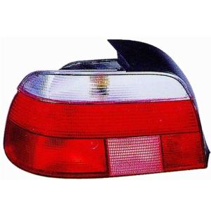 Feu arrière gauche rouge et blanc modèle berline modèle 12/95>9/00 pour BMW SERIE 5 E39 de 1995 à 2003, Neuf
