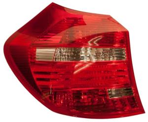 Feu arrière gauche rouge et blanc pour BMW SERIE 1 E87 RY de 2007 à 2011, Neuf