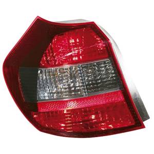 Feu arrière gauche rouge fumé modèle 5 porte pour BMW SERIE 1 E87 de 2004 à 2007, Neuf