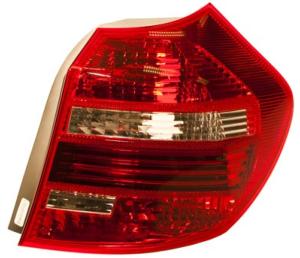Feu arrière droit à led rouge et blanc pour BMW SERIE 1 E87 RY de 2007 à 2011, Neuf