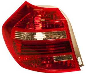 Feu arrière gauche à led rouge et blanc pour BMW SERIE 1 E87 RY de 2007 à 2011, Neuf