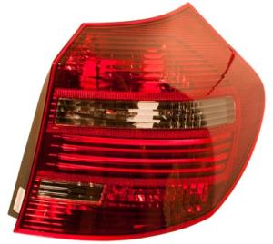 Feu arrière droit à led rouge fumé noir line pour BMW SERIE 1 E87 RY de 2007 à 2011, Neuf