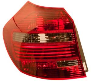 Feu arrière gauche à led rouge fumé noir line pour BMW SERIE 1 E87 RY de 2007 à 2011, Neuf