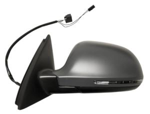 Rétroviseur gauche asphérique électrique degivrant avec indicateur direction à peindre 8 pin pour AUDI Q3 de 2011 à 2014, Neuf