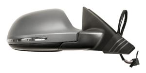 Rétroviseur droit électrique degivrant avec indicateur direction rabattable avec mémoire à peindre modèle ligne assist 14 pin pour AUDI Q3 de 2011 à 2014, Neuf