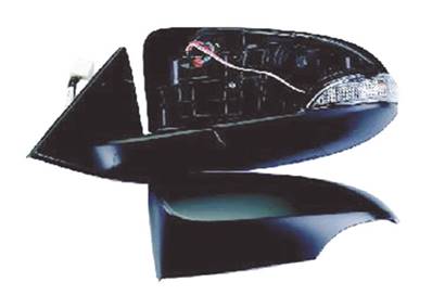 Rétroviseur gauche électrique degivrant avec indicateur direction rabattable à peindre pour TOYOTA PRIUS de 2011 à 2015, Neuf