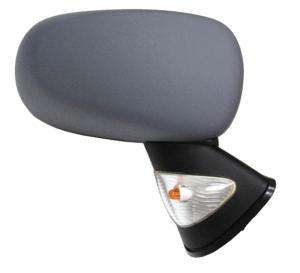 Rétroviseur droit mécanique avec sonde avec indicateur direction incolore à peindre modèle 5/06>1/08 pour RENAULT MODUS de 2004 à 2008, Neuf