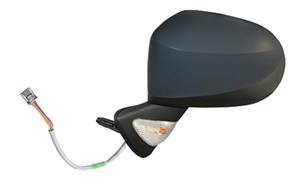 Rétroviseur gauche asphérique électrique degivrant avec indicateur direction à peindre 7 épingle pour RENAULT MODUS de 2008 à 2013, Neuf