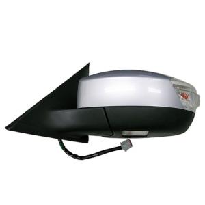 Rétroviseur gauche asphérique électrique degivrant avec indicateur direction avec feu de courtoisie rabattable à peindre 8 épingle modèle ghia pour FORD GALAXY 9/06>12/10 RY , Neuf