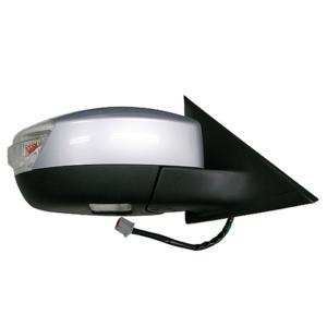 Rétroviseur droit électrique degivrant avec indicateur direction avec feu de courtoisie rabattable à peindre 8 épingle modèle ghia pour FORD GALAXY 9/06>12/10 RY , Neuf
