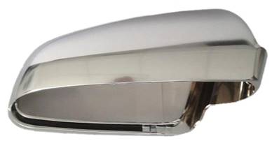 Coque de rétroviseur gauche effet aluminium pour AUDI A3 - 3 PORTE de 2003 à 2008,