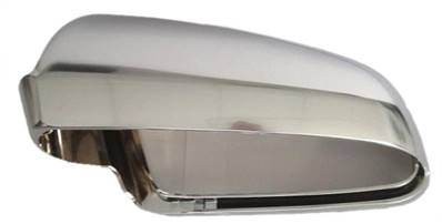 Coque de rétroviseur droite effet aluminium pour AUDI A3 - 3 PORTE de 2003 à 2008,
