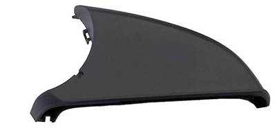 Coque de rétroviseur gauche inférieur sans lumiere de courtoisie à peindre pour MERCEDES (W176) CLASSE A de 2012 à 2015,