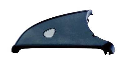 Coque de rétroviseur gauche inférieur avec feu de courtoisie à peindre pour MERCEDES (W176) CLASSE A de 2012 à 2015,