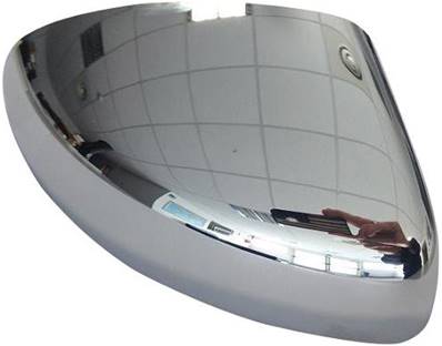 Coque de rétroviseur droite chromé pour AUDI A1 de 2010 à 2014,