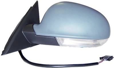 Rétroviseur gauche asphérique électrique degivrant rabattable avec indicateur direction à peindre modèle 6/03>2/05 pour VOLKSWAGEN PASSAT de 2000 à 2005, Neuf