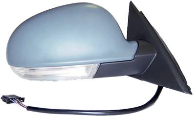 Rétroviseur droit électrique degivrant rabattable avec indicateur direction à peindre modèle 6/03>2/05 pour VOLKSWAGEN PASSAT de 2000 à 2005, Neuf