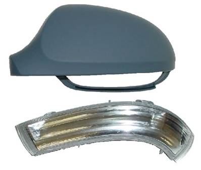 Coque de rétroviseur gauche avec feu indicateur direction à peindre pour VOLKSWAGEN PASSAT de 2005 à 2010,