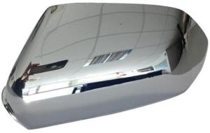 Coque de rétroviseur gauche chromé pour VOLKSWAGEN POLO de 2005 à 2009,