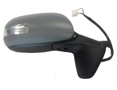 Rétroviseur droit électrique degivrant avec indicateur direction rabattable à peindre modèle 1/10>12/12 pour TOYOTA AURIS de 2007 à 2012, Neuf