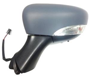 Rétroviseur gauche asphérique électrique degivrant avec indicateur direction à peindre 7 épingle pour RENAULT CLIO IV de 2012 à 2016, Neuf