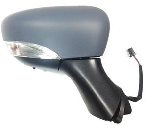 Rétroviseur droit électrique degivrant avec indicateur direction avec sonde à peindre 9 épingle pour RENAULT CLIO IV de 2012 à 2016, Neuf