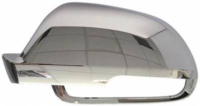 Coque de rétroviseur gauche chromé pour SKODA OCTAVIA de 2009 à 2013,