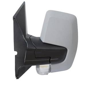 Rétroviseur gauche électrique degivrant avec indicateur direction rabattable à peindre 8 épingle pour FORD TRANSIT CUSTOM de 2012 à 2018, Neuf