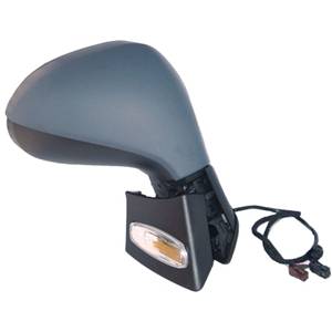 Rétroviseur droit électrique degivrant avec indicateur direction avec sonde à peindre modèle cabrio pour PEUGEOT 207 de 2006 à 2009, Neuf