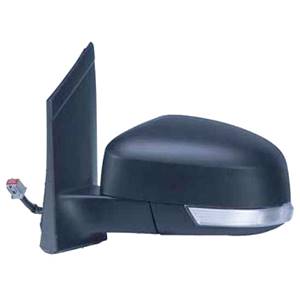Rétroviseur gauche asphérique électrique degivrant avec indicateur direction avec feu de courtoisie à peindre pour FORD FOCUS de 2008 à 2011, Neuf