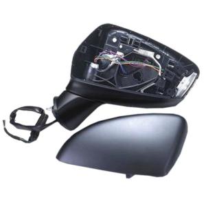 Rétroviseur gauche asphérique électrique degivrant avec indicateur direction à led rabattable à peindre 8 épingle pour MAZDA 3 de 2013 à 2016, Neuf